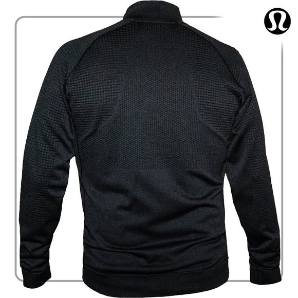 Lululemon Men's Black Zip Top (Size L) - Picture 3 of 3